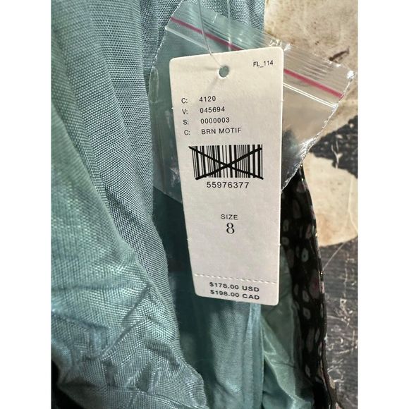 NWT Anthropologie Verb Pallavi Singhee Margot Pleated Floral Maxi Skirt Size 8 - Picture 10 of 11